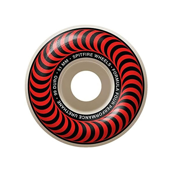 SPITFIRE WHEELS(スピットファイア ウィール)| FORMULA FOUR WHEEL CLASSIC - 51MM 99DU | スノーボード・スケートボードのTACTICS JAPAN