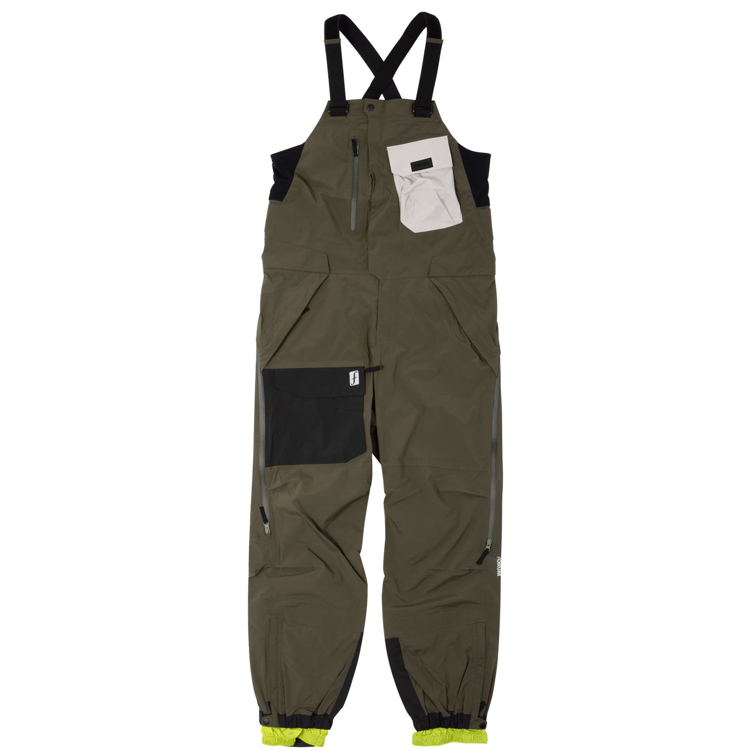 FORUM 3-LAYER BACKCOUNTRY BIB / ESTATE / SPIKED OLIVE