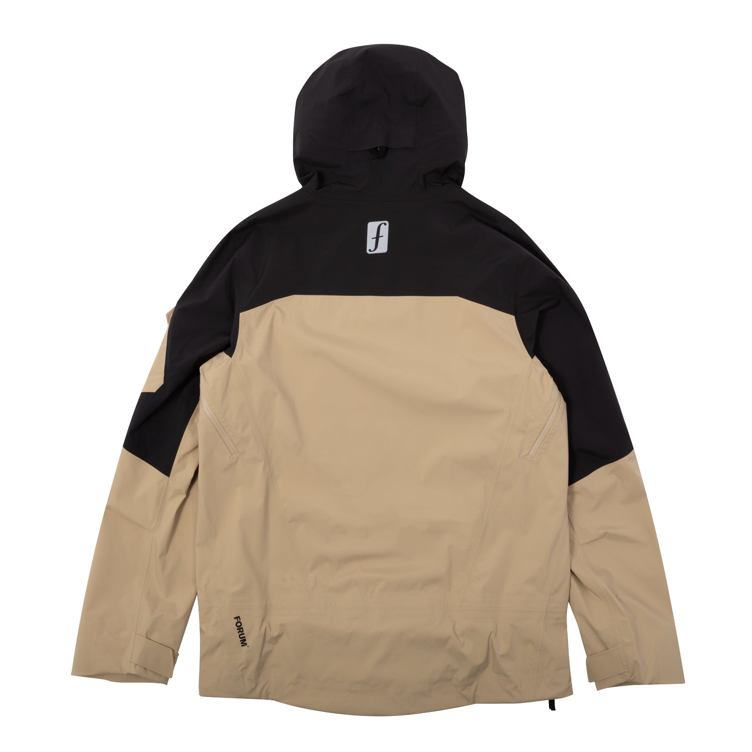 FORUM SNOWBOARDS(フォーラム スノーボード)| FORUM 3-LAYER BACKCOUNTRY JACKET / BLACK / DESERT KHAKI | スノーボード・スケートボードのTACTICS JAPAN