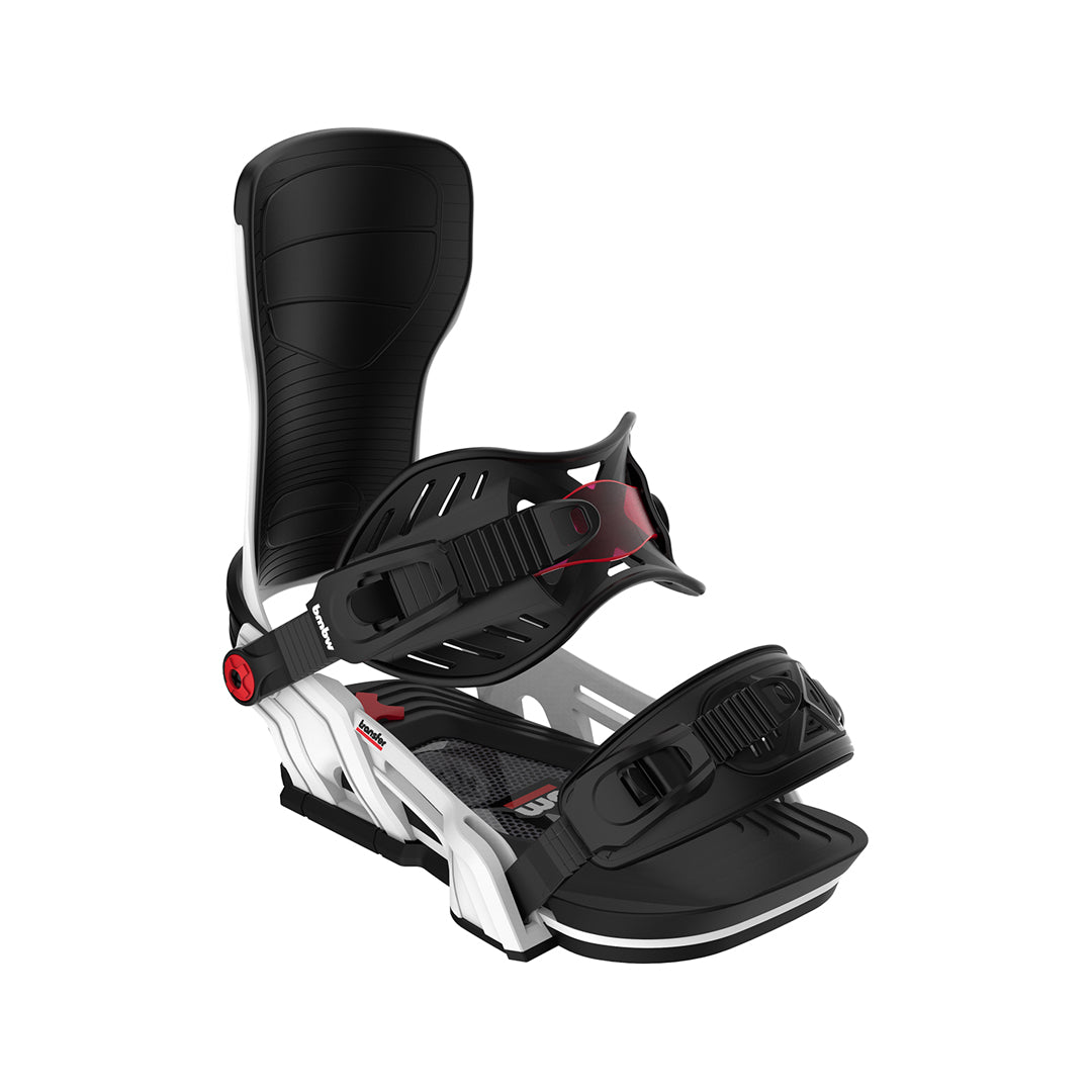 BENT METAL(ベント メタル)| TRANSFER SNOWBOARD BINDINGS 2026 / WHITE | スノーボード・スケートボードのTACTICS JAPAN