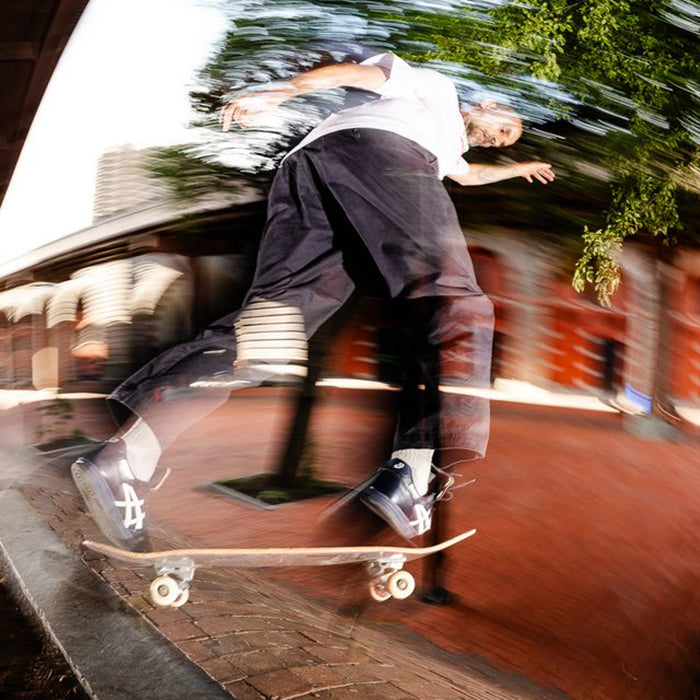LEGGEREZZA FB(GINO COLLABO) NAVY | ASCICS SKATEBOARDS(アシックス スケートボード) | スケートボード、スノーボードのTACTICS JAPAN