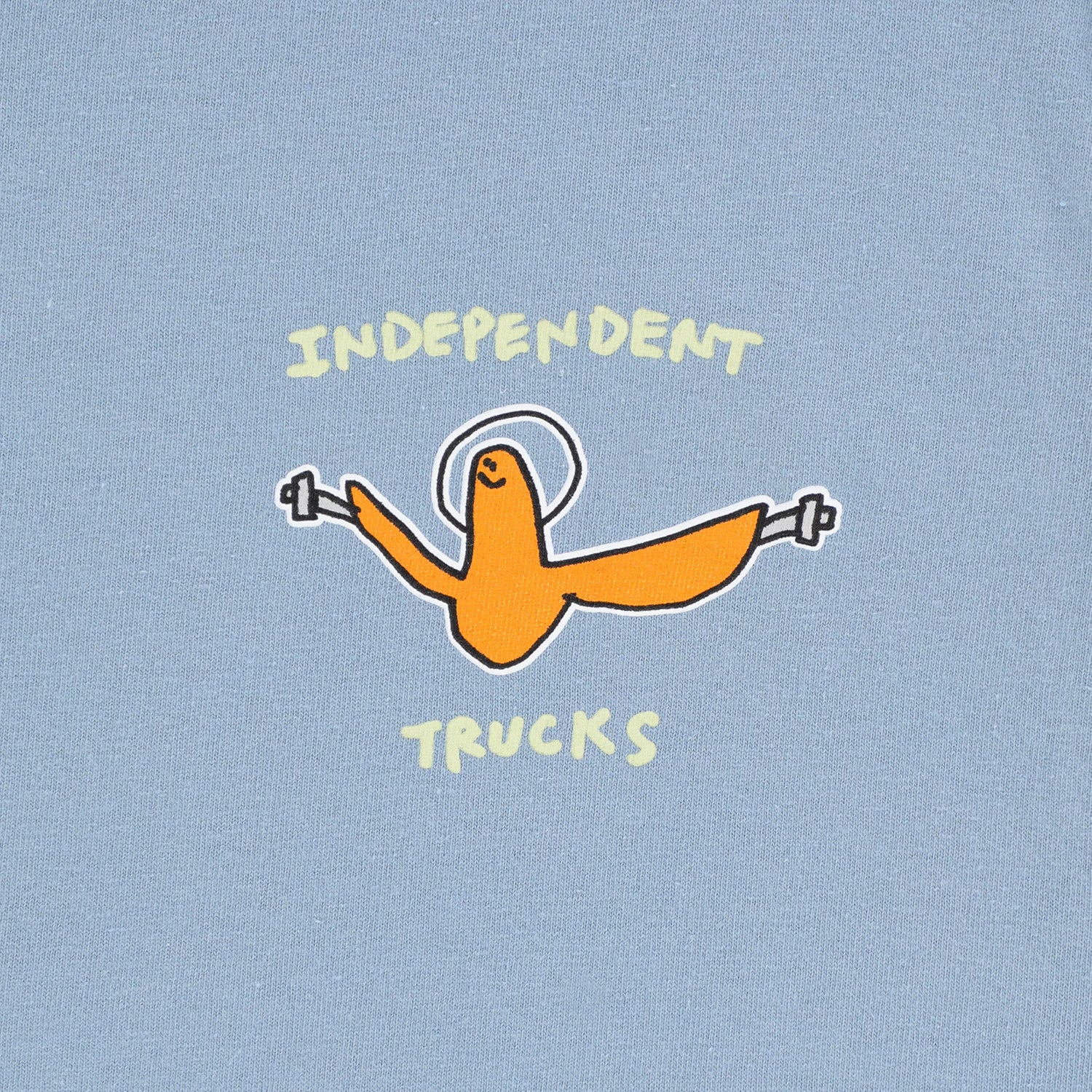 GONZ HANGER S/S T-SHIRT / STONE BLUE