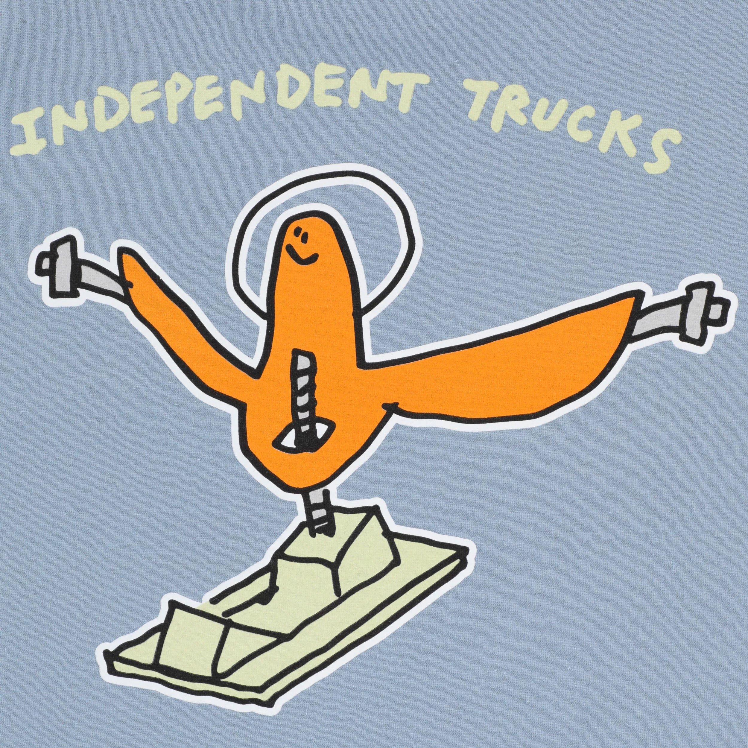 GONZ HANGER S/S T-SHIRT / STONE BLUE