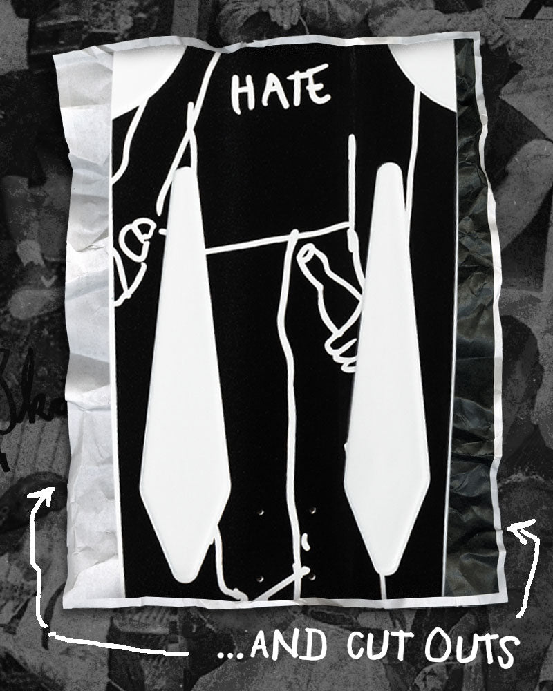 SSD 25 BEAMER HATE / KROOKED X MARK GONZALES 10.75