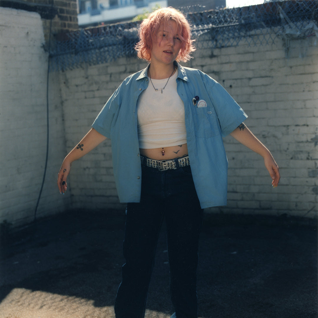 POLAR SKATE CO.(ポーラー スケート カンパニー)MITCH SHIRT / DOVE BLUE | スノーボード・スケートボードのTACTICS JAPAN