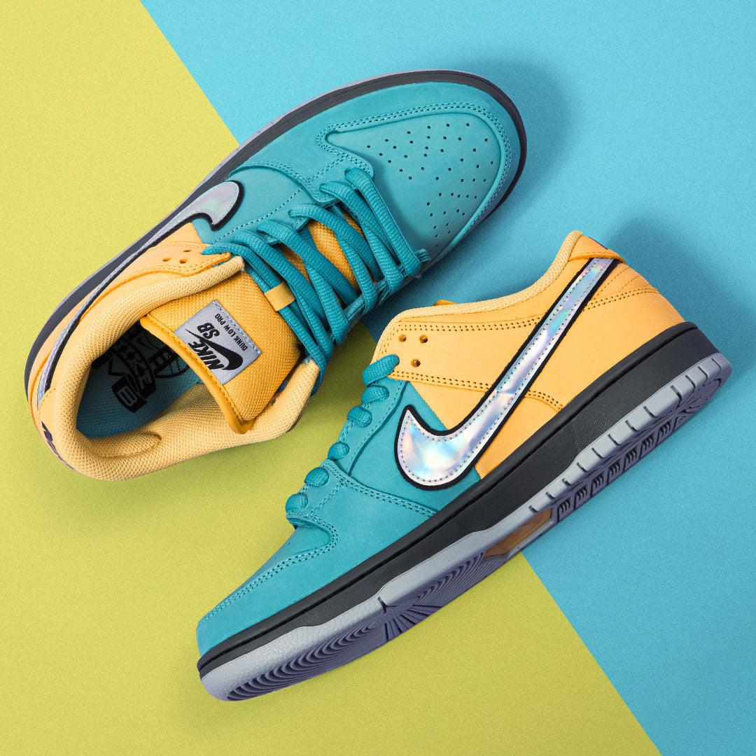 NIKE SB(ナイキ スケートボーディング)| NIKE SB DUNK LOW "MUNI FAST PASS" / LIGHTENING/WOLF GREY | スノーボード・スケートボードのTACTICS JAPAN