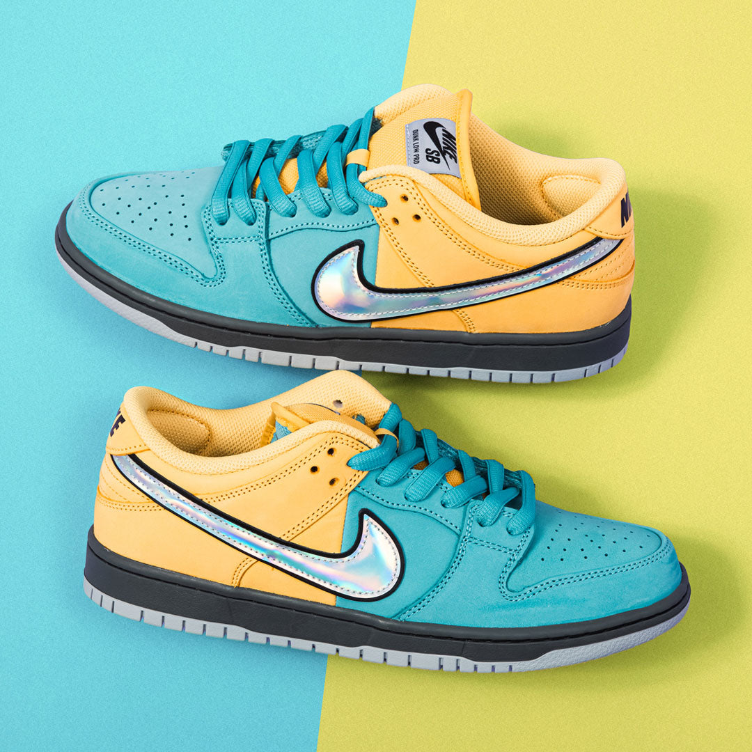 NIKE SB(ナイキ スケートボーディング)| NIKE SB DUNK LOW "MUNI FAST PASS" / LIGHTENING/WOLF GREY | スノーボード・スケートボードのTACTICS JAPAN