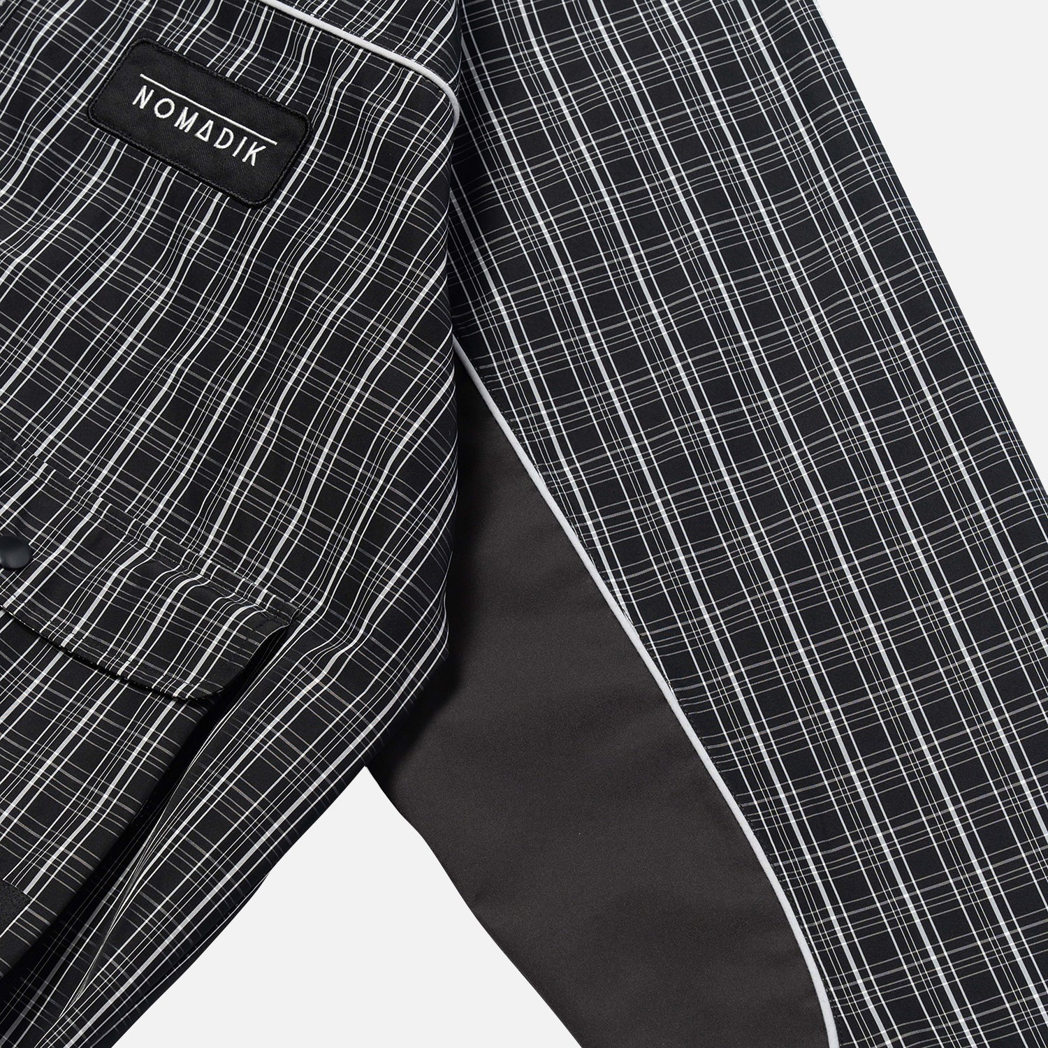 NOMADIK X WASTED TALENT OUTERWEAR JACKET 2026 / GRAY CHECK