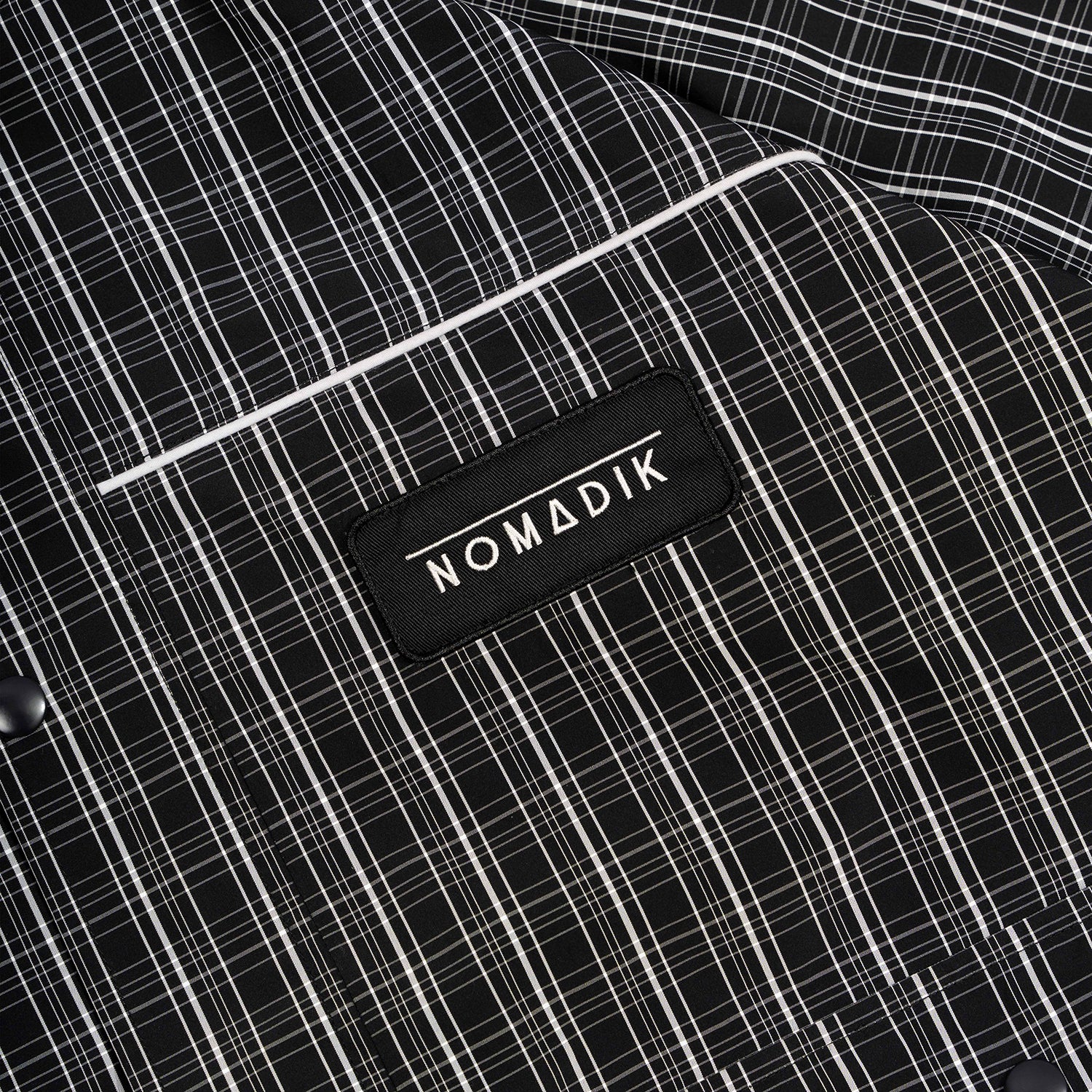 NOMADIK X WASTED TALENT OUTERWEAR JACKET 2026 / GRAY CHECK