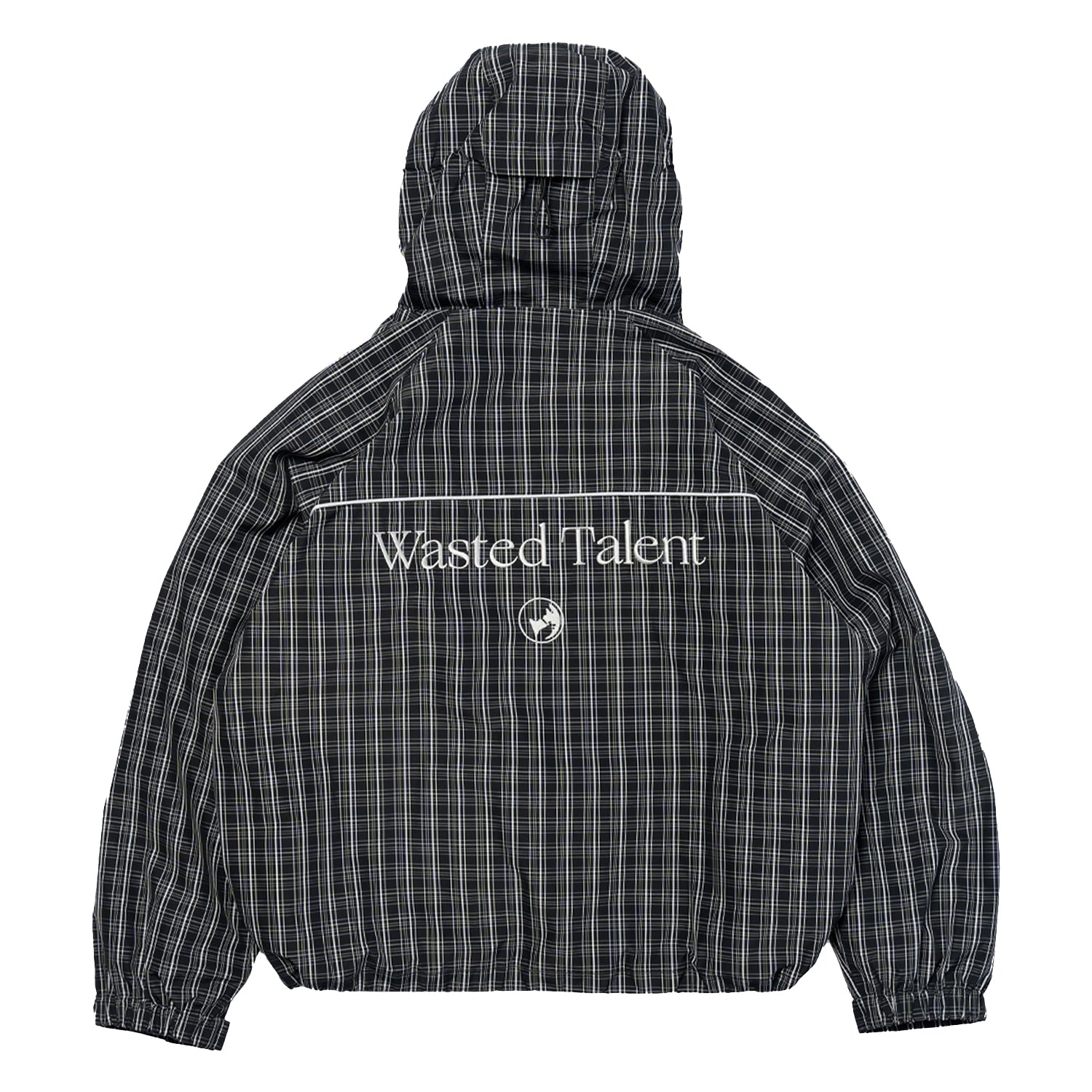 NOMADIK X WASTED TALENT OUTERWEAR JACKET / GRAY CHECK