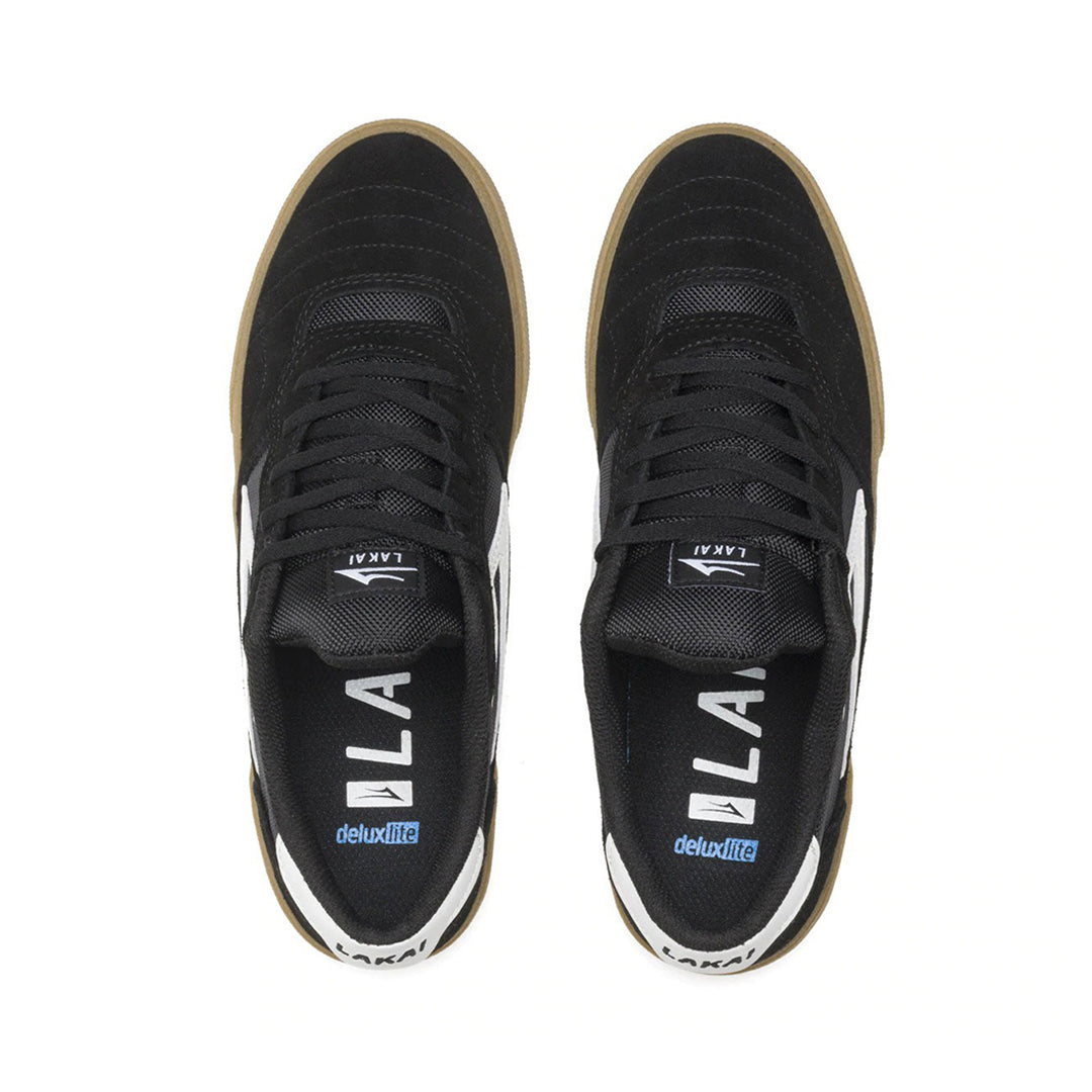 LAKAI(ラカイ)| CAMBRIDGE EVERGREEN BLACK/GUM SUEDE | スノーボード・スケートボードのTACTICS JAPAN