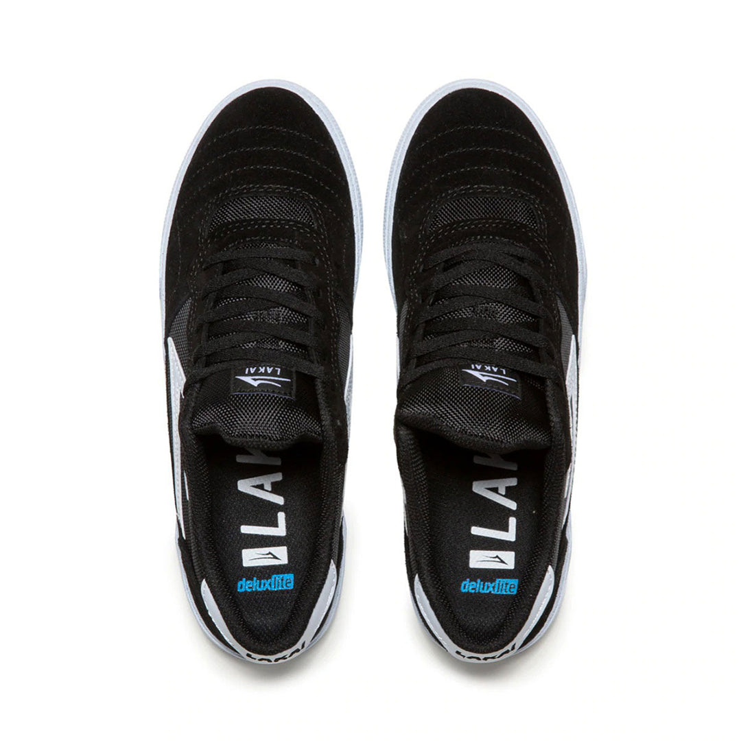 LAKAI(ラカイ)| CAMBRIDGE BLACK/WHITE SUEDE | スノーボード・スケートボードのTACTICS JAPAN