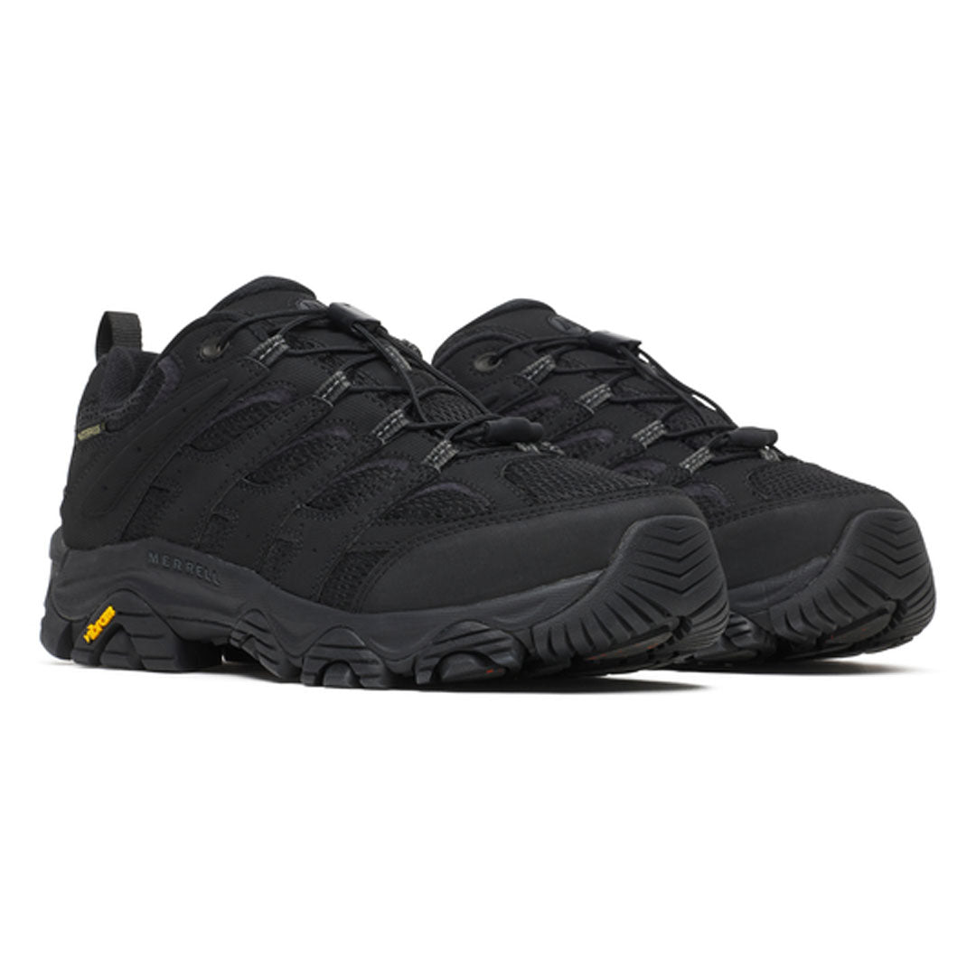 MERRELL(メレル)| MOAB 3 SYNTHETIC ICE WATERPROOF WIDE / BLACK | スノーボード・スケートボードのTACTICS JAPAN