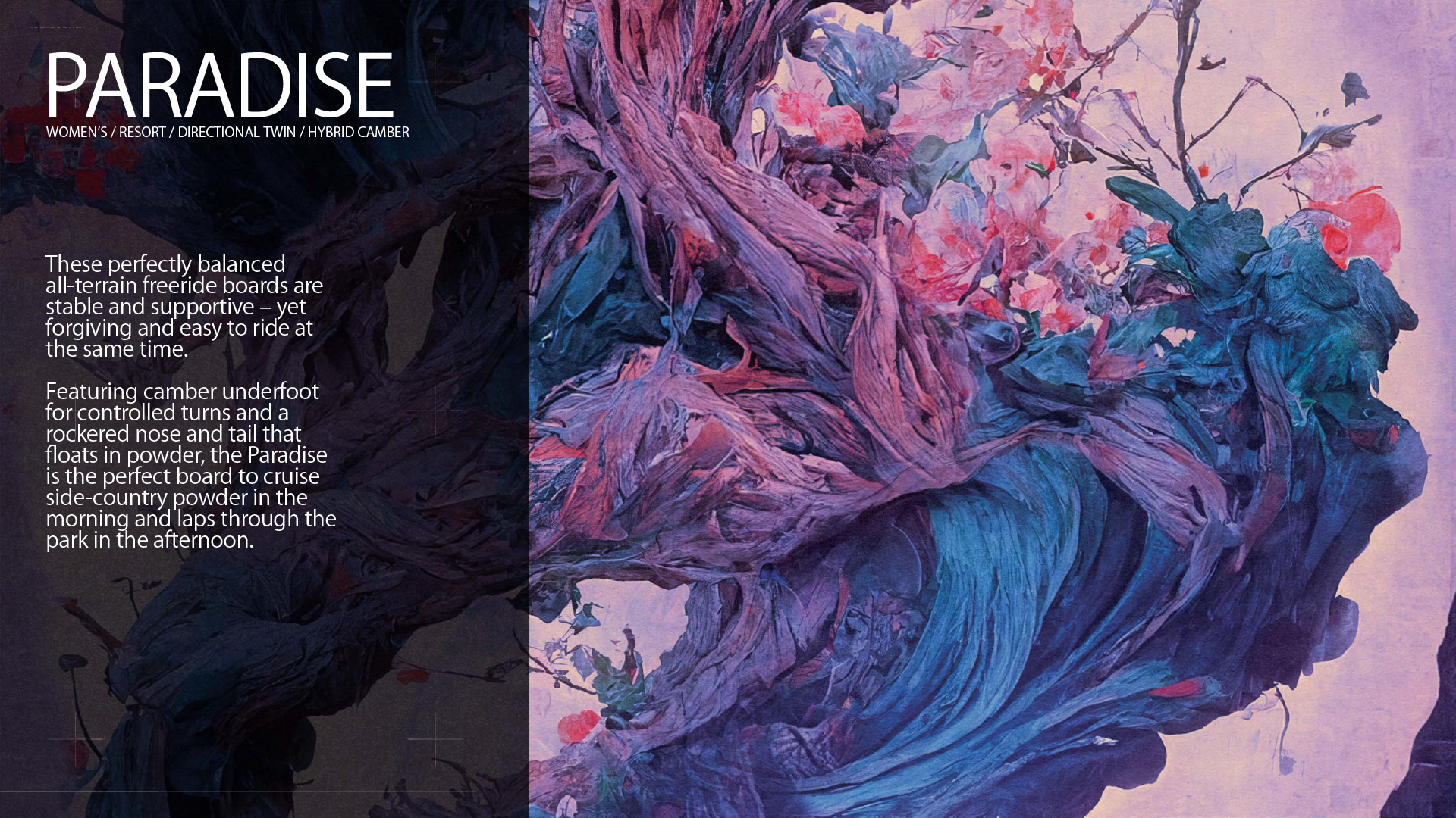 CAPiTA SNOWBOARD(キャピタ スノーボード)| PARADISE SNOWBOARD 2025 | スノーボード・スケートボードのTACTICS JAPAN