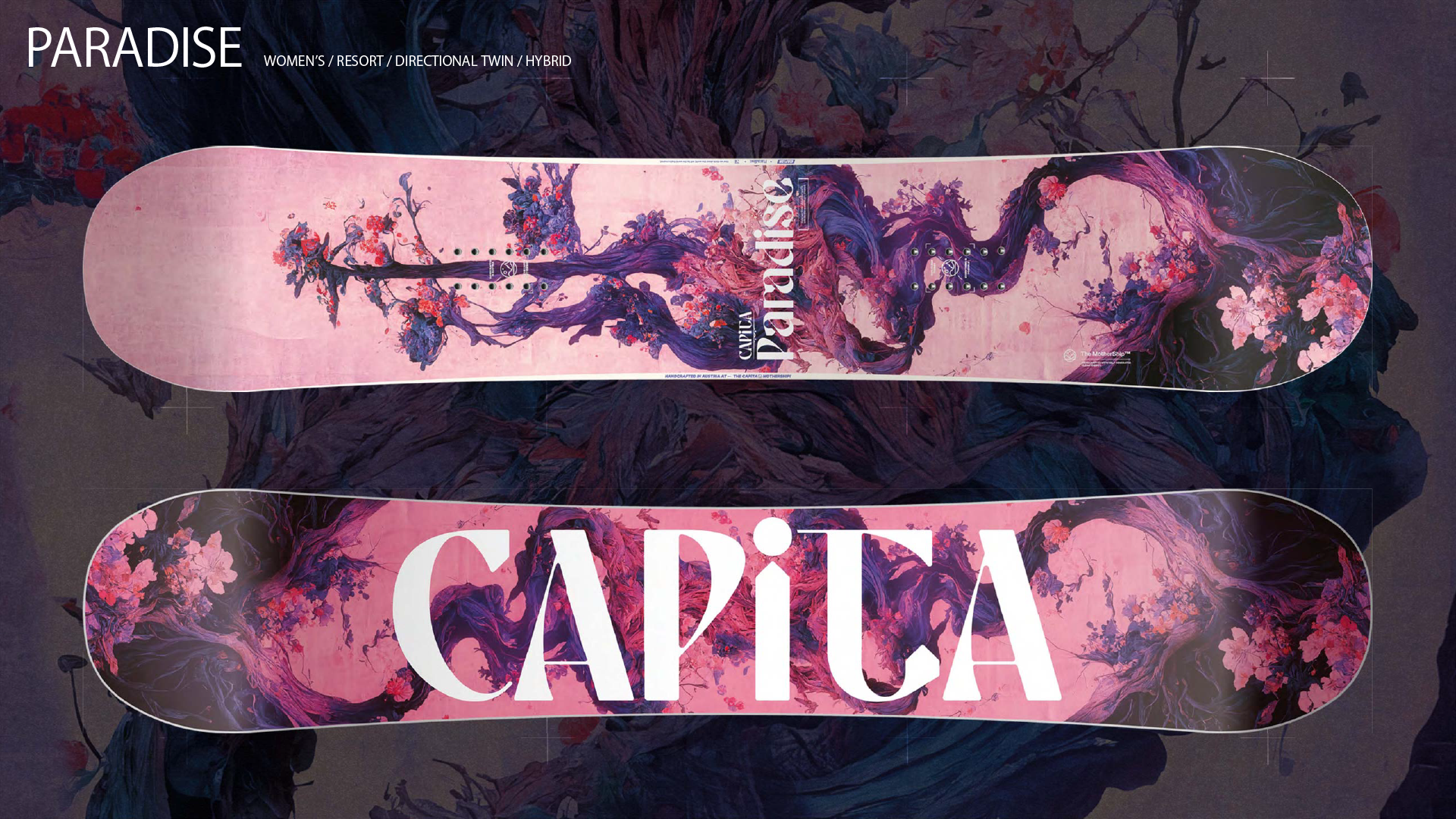 CAPiTA SNOWBOARD(キャピタ スノーボード)| PARADISE SNOWBOARD 2025 | スノーボード・スケートボードのTACTICS JAPAN