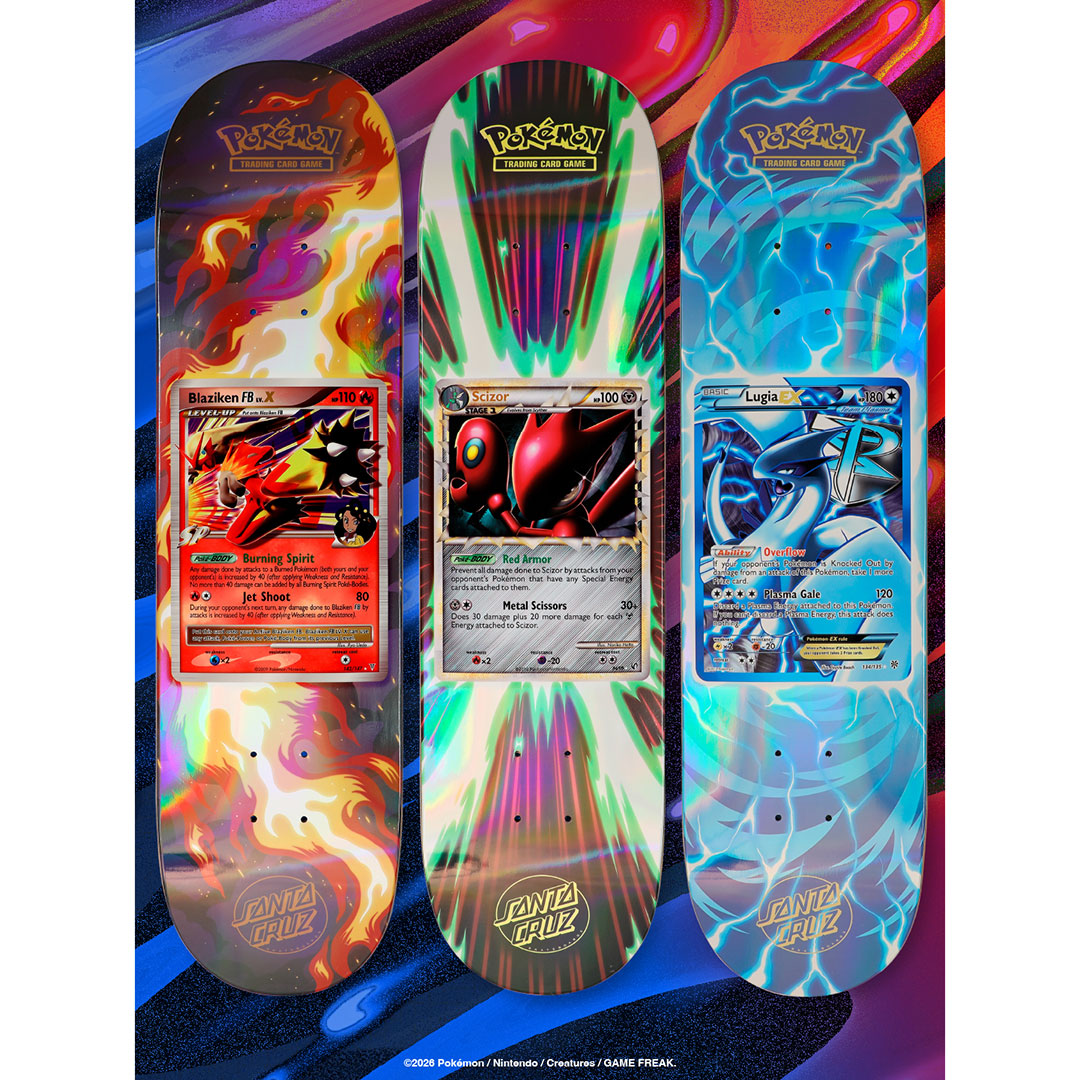 SANTA CRUZ SKATEBOARDS(サンタクルーズ)| POKEMON TCG BLIND BAG DECKS - 8.0 / ASSORTED | スノーボード・スケートボードのTACTICS JAPAN
