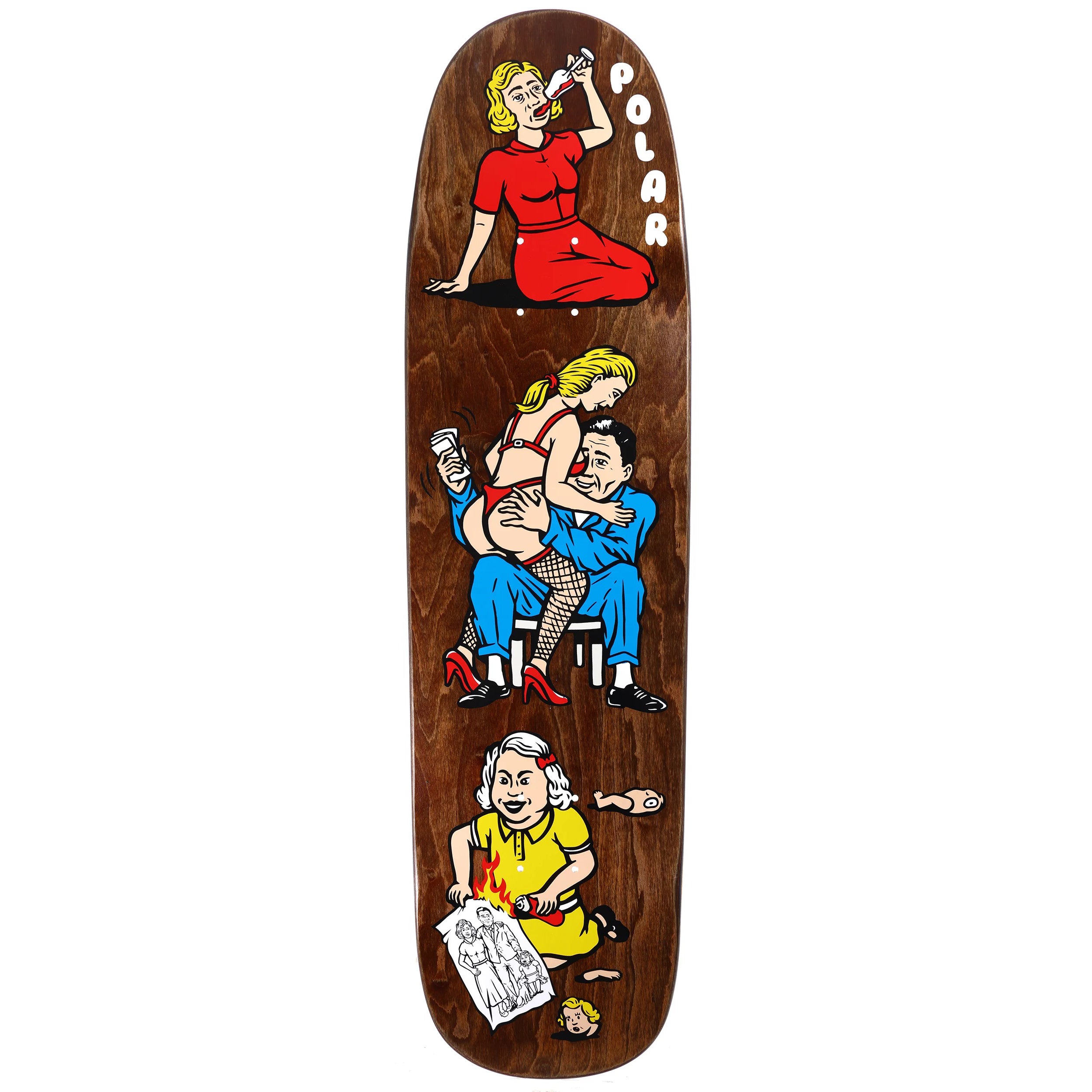 POLAR SKATE CO.(ポーラー スケート カンパニー)| FAMILY AFFAIR P9 SHAPE - 8.625 | スノーボード・スケートボードのTACTICS JAPAN