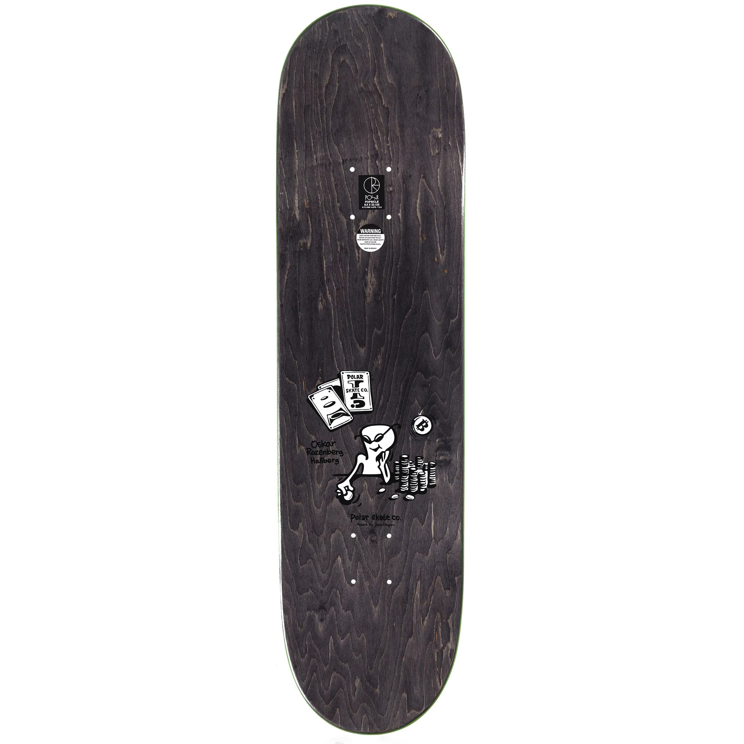 POLAR SKATE CO.(ポーラー スケート カンパニー)| OSKAR ROZENBERG POKER FACE - 8.5 | スノーボード・スケートボードのTACTICS JAPAN