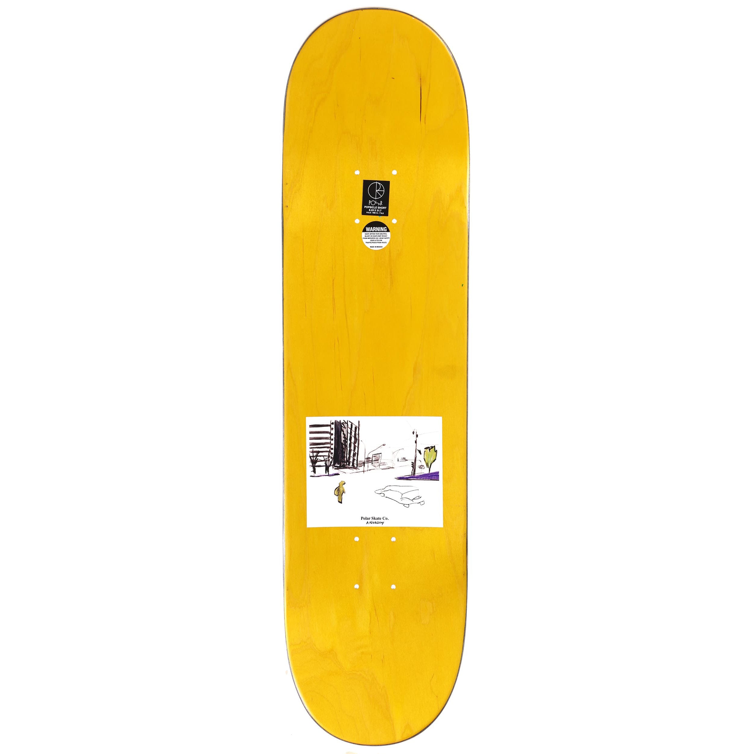 POLAR SKATE CO.(ポーラー スケート カンパニー)| スケートボード デッキ | SHIN SANBONGI SHIN CITY - 8.25 | スノーボード・スケートボードのTACTICS JAPAN