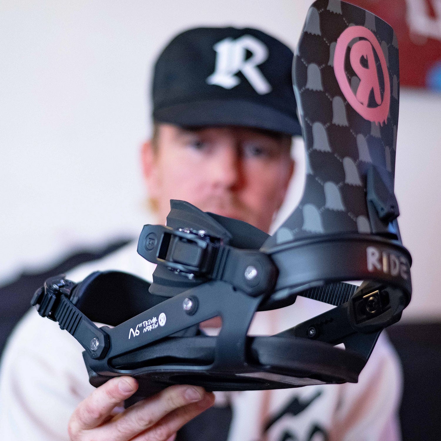 TREVOR ANDREW X A-6 SNOWBOARD BINDINGS 2025