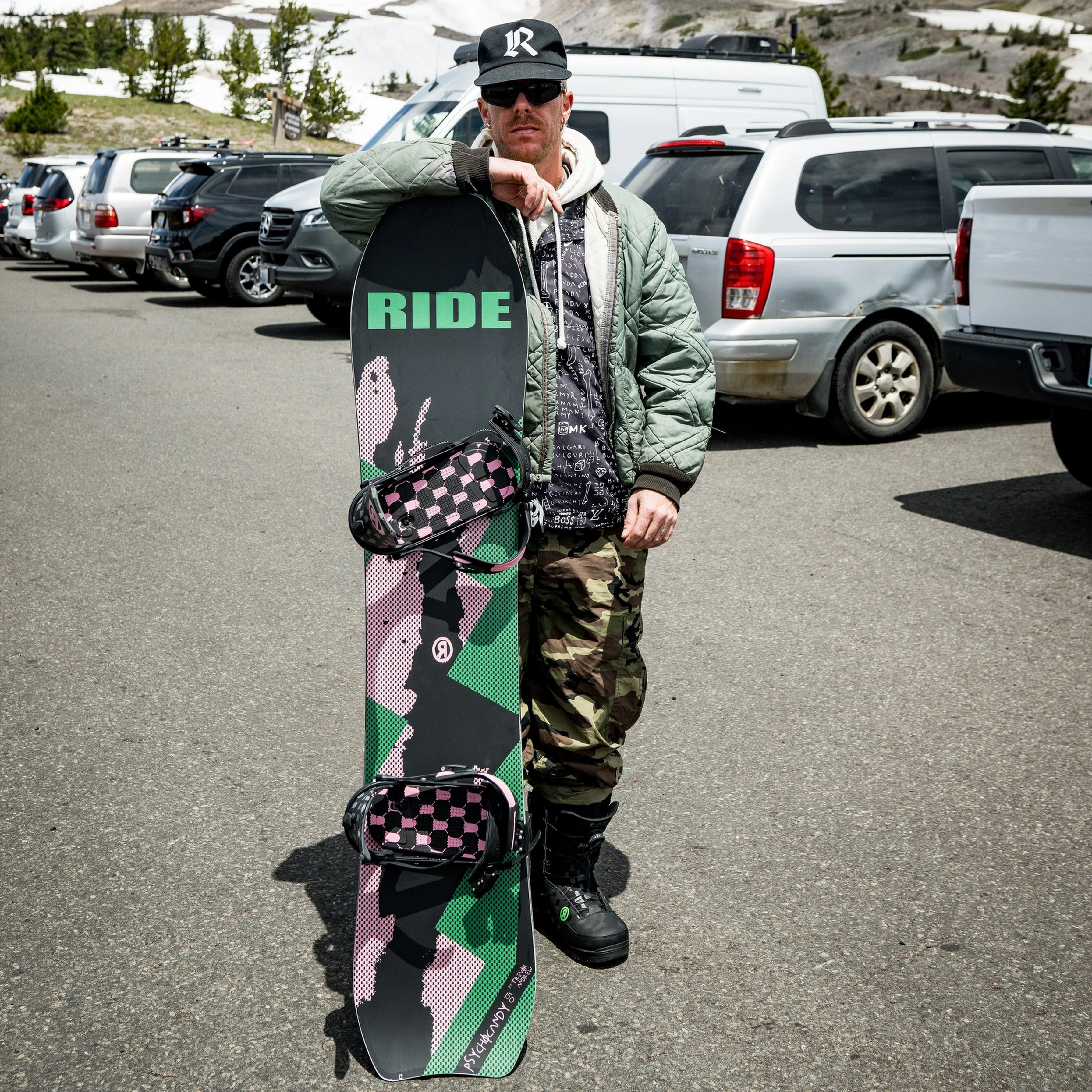 RIDE SNOWBOARDS PSYCHOCANDY X TREVOR ANDREW SNOWBOARD 2025