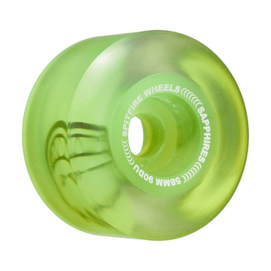 SPITFIRE WHEELS(スピットファイア ウィール)| SAPPHIRE CONICAL FULL / NEON GREEN - 54MM 90DU | スノーボード・スケートボードのTACTICS JAPAN