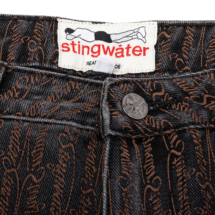 STINGWATER(スティングウォーター)| SCRIPT JEANS / ACID BLACK | スノーボード・スケートボードのTACTICS JAPAN
