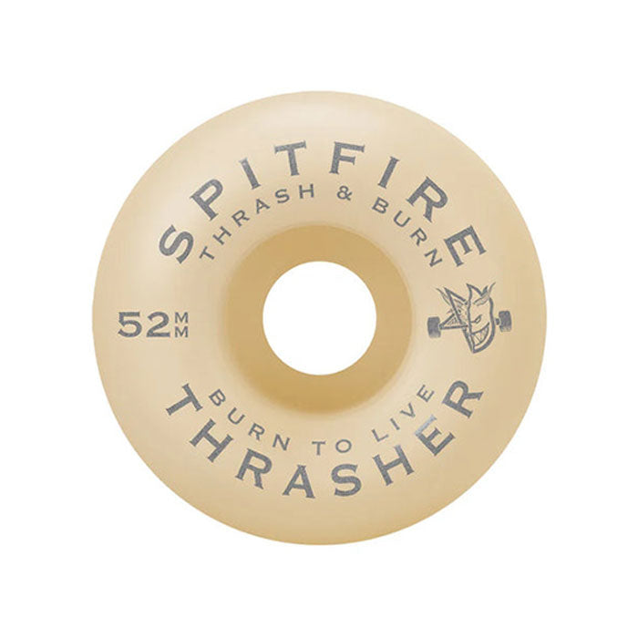 SPITFIRE WHEELS(スピットファイア ウィール)| FORMULA FOUR THRASHER CLASSIC FLAME WHEELS - 52MM 99DU | スノーボード・スケートボードのTACTICS JAPAN
