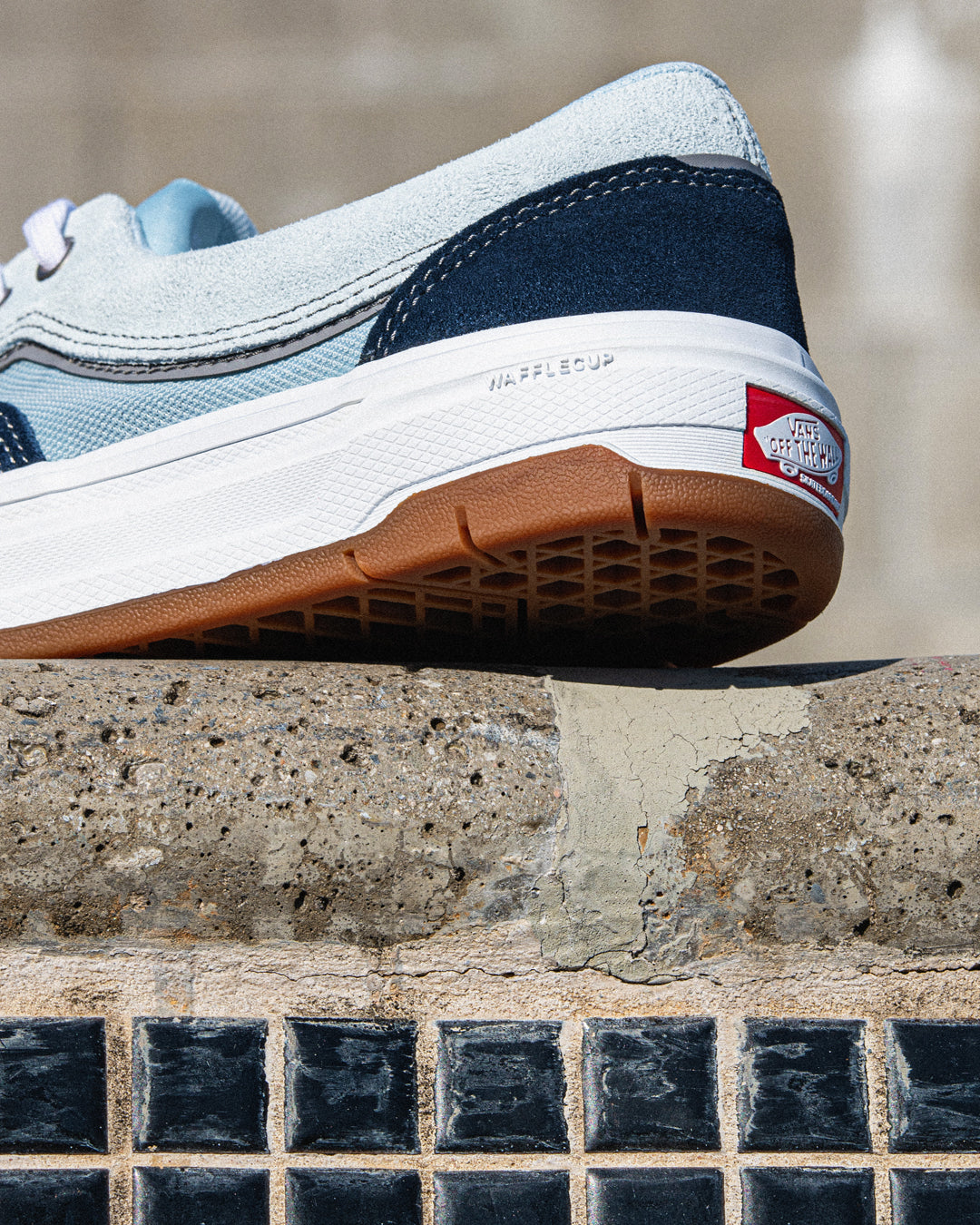 SKATE ERA WAFFLECUP / NAVY BLUE/LIGHT BLUE