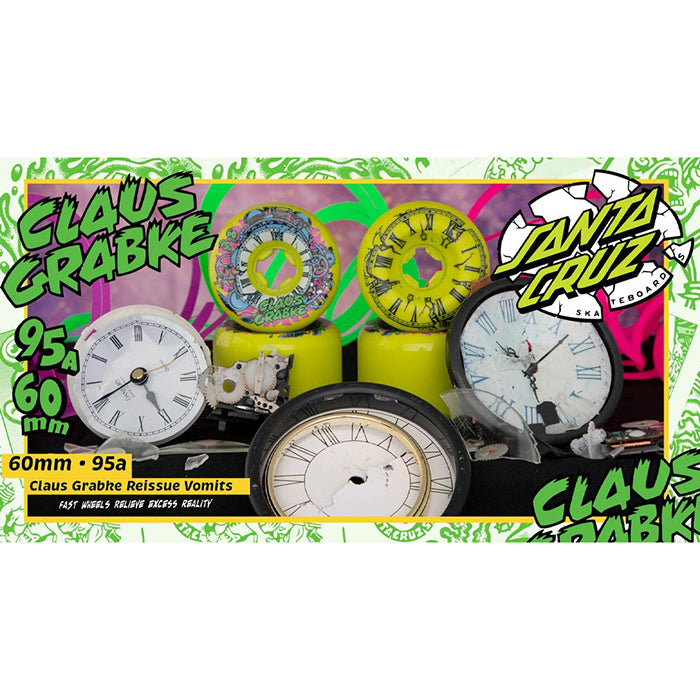 SLIME BALLS WHEELS(スライムボールズ)| スケートボード ウィール | C.GRABKE VOMIT 60MM 95A | スノーボード・スケートボードのTACTICS JAPAN