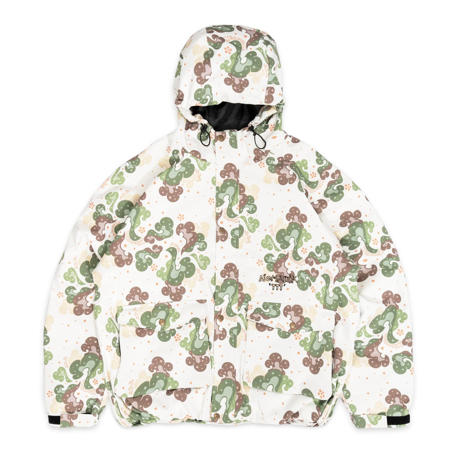 NOMADIK(ノマディック)| 777 RONIN JACKET 2026 / BEIGE CAMO | スノーボード・スケートボードのTACTICS J