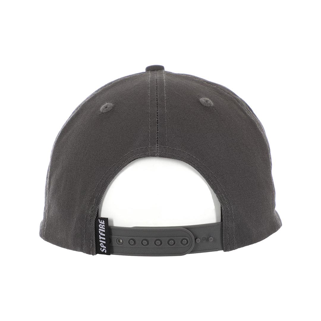 SPITFIRE WHEELS(スピットファイア ウィール)| HELLFIRE SNAPBACK HAT / CHARCOAL | スノーボード・スケートボードのTACTICS JAPAN