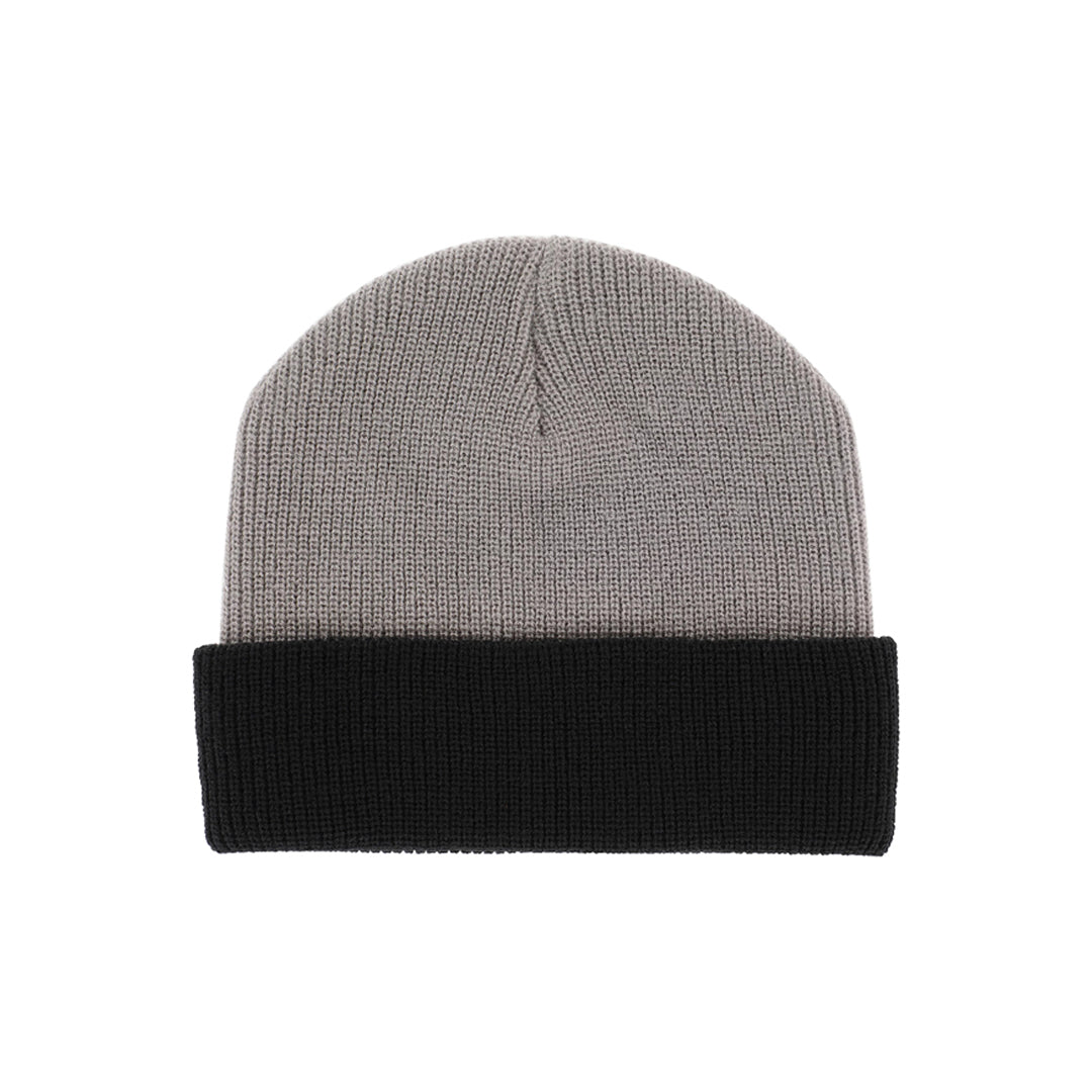 SPITFIRE WHEELS(スピットファイア ウィール)| SPITBALL CUFF BEANIE / CHARCOAL/BLACK | スノーボード・スケートボードのTACTICS JAPAN