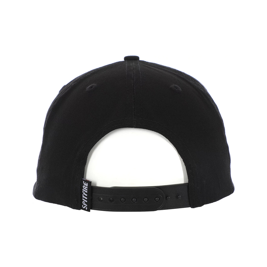 SPITFIRE WHEELS(スピットファイア ウィール)| SPITBALL SNAPBACK HAT / BLACK/RED | スノーボード・スケートボードのTACTICS JAPAN