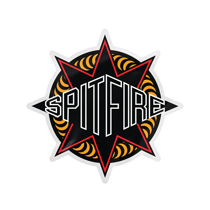 SPITFIRE WH
EELS(スピットファイア ウィール)| SURE SHOT - 4.75INCH STICKER | スノーボード・スケートボードのTACTICS JAPAN