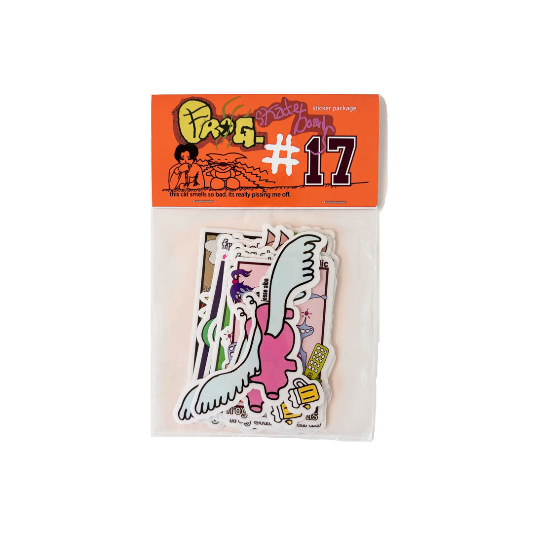FROG SKATEBOARDS(フロッグ スケートボード)| STICKER PACK #17 | スノーボード・スケートボードのTACTICS JAPAN