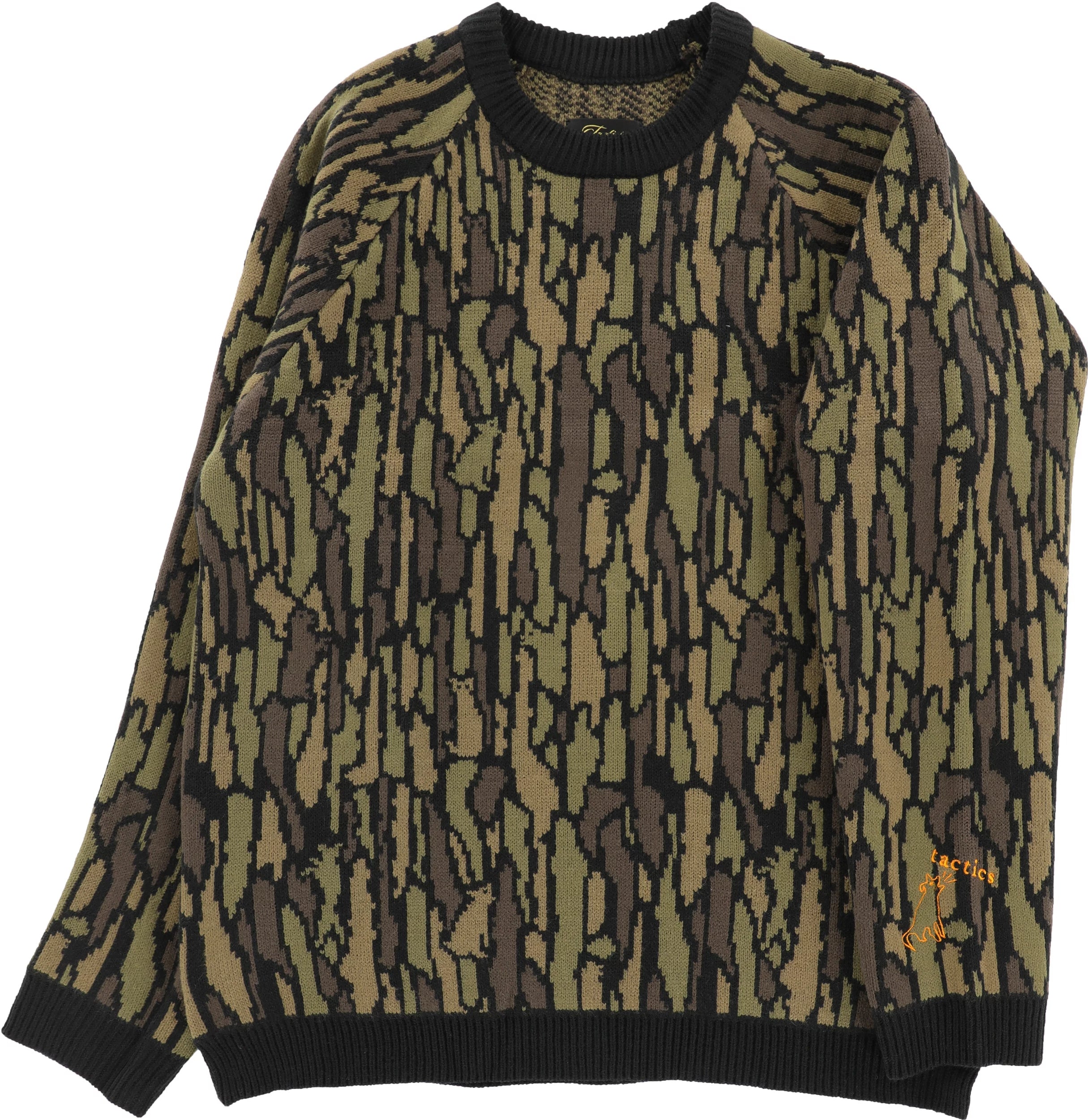 Bark Camo Jacquard Sweater