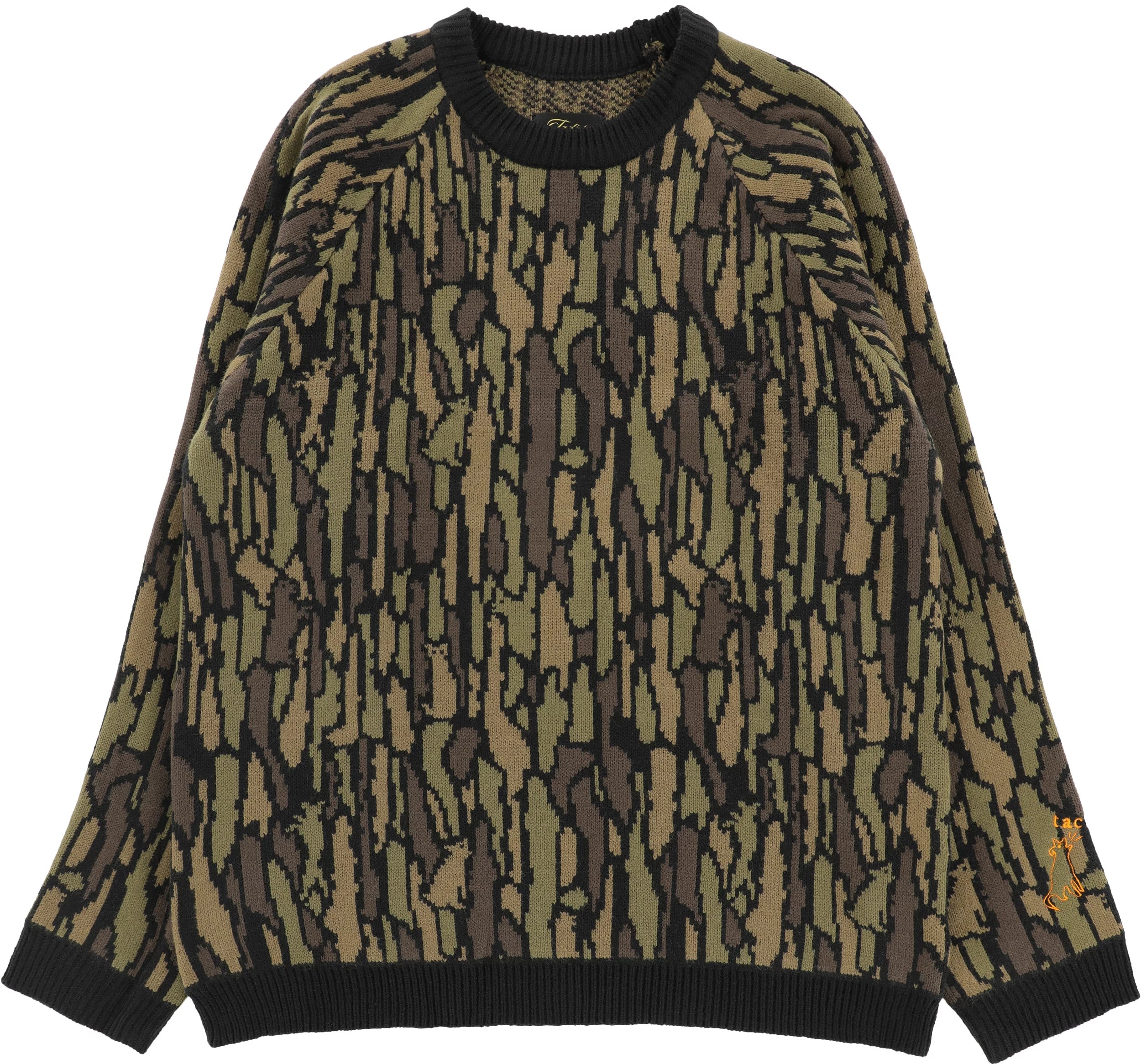 Bark Camo Jacquard Sweater