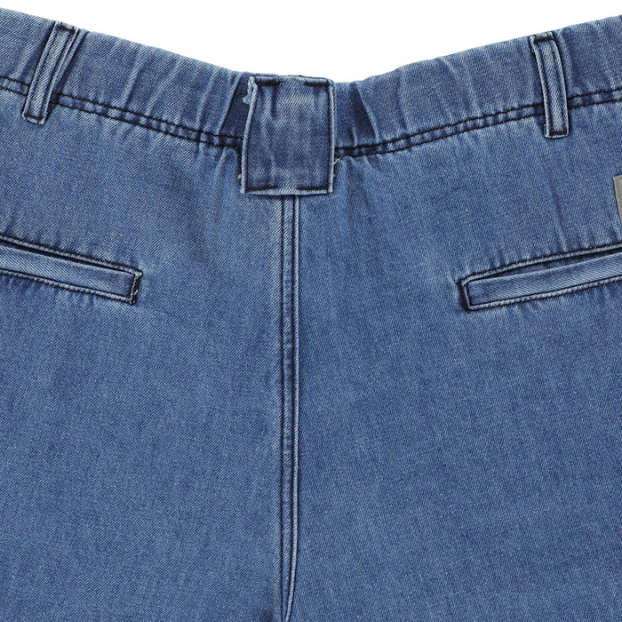 TACTICS(タクティクス)| BUFFET PLEATED DENIM SHORTS / WASHED BLUE DENIM | スノーボード・スケートボードのTACTICS JAPAN