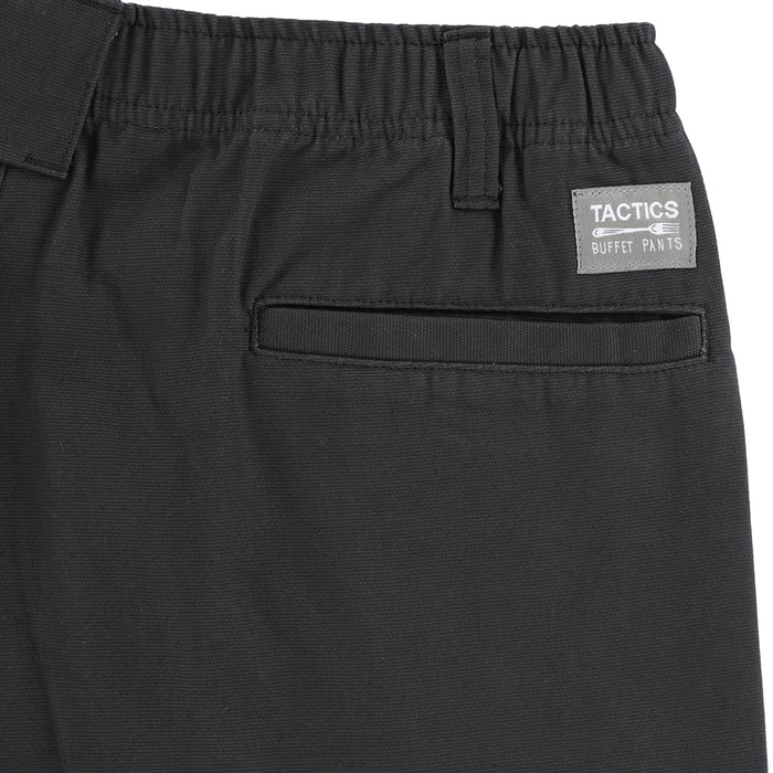 TACTICS(タクティクス)| BUFFET PLEATED PANTS / BLACK | スノーボード・スケートボードのTACTICS JAPAN