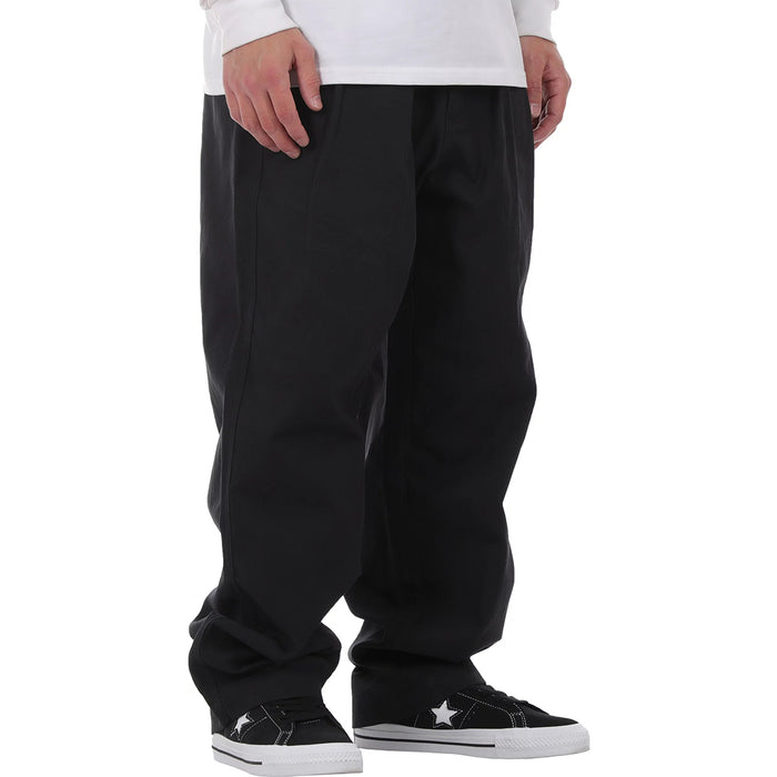 TACTICS(タクティクス)| BUFFET PLEATED PANTS / BLACK | スノーボード・スケートボードのTACTICS JAPAN