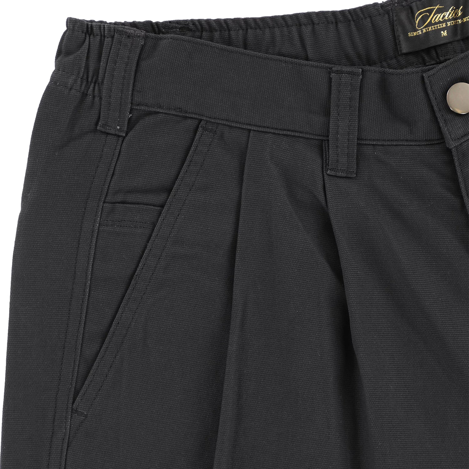 TACTICS BUFFET PLATED PANTS / BLACK