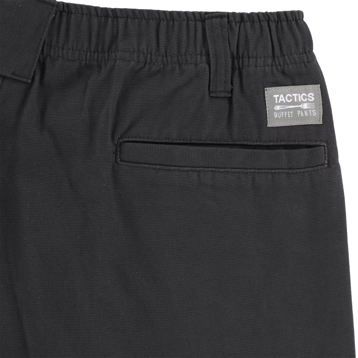 TACTICS BUFFET PLATED PANTS / BLACK