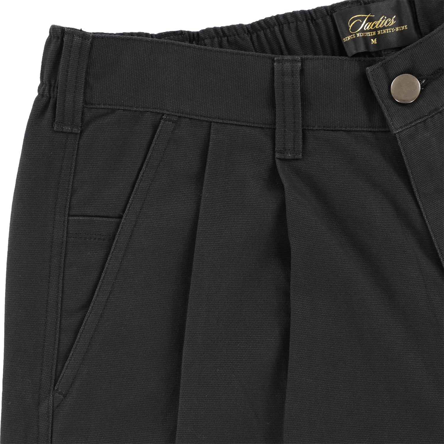 TACTICS BUFFET PLATED PANTS / BLACK