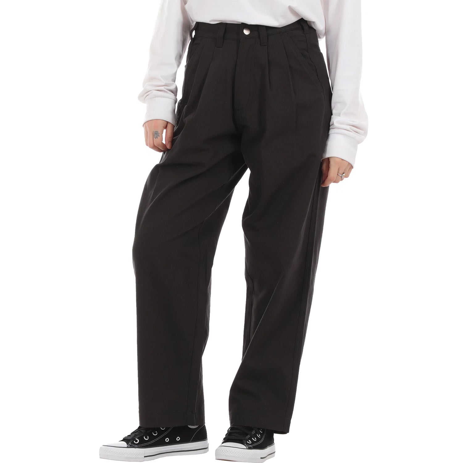 TACTICS BUFFET PLATED PANTS / BLACK