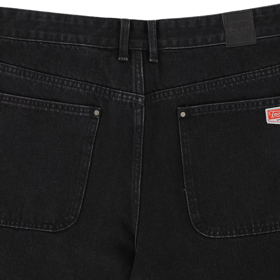 TACTICS(タクティクス)| CARPENTER DENIM SHORTS / WASHED BLACK | スノーボード・スケートボードのTACTICS JAPAN