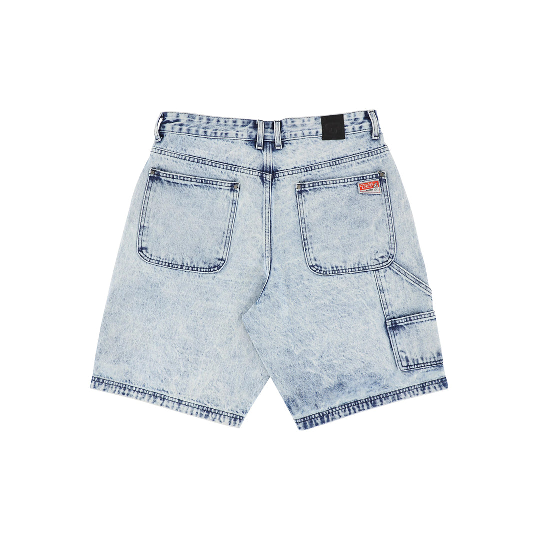 TACTICS(タクティクス)| CARPENTER DENIM SHORTS / WASHED BLUE | スノーボード・スケートボードのTACTICS JAPAN