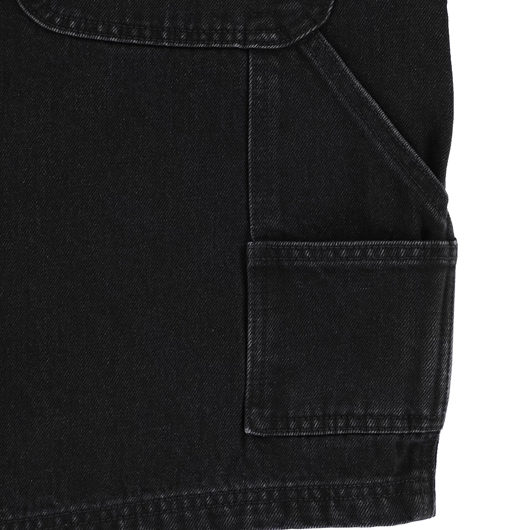 TACTICS(タクティクス)| CARPENTER DENIM SHORTS / WASHED BLACK | スノーボード・スケートボードのTACTICS JAPAN