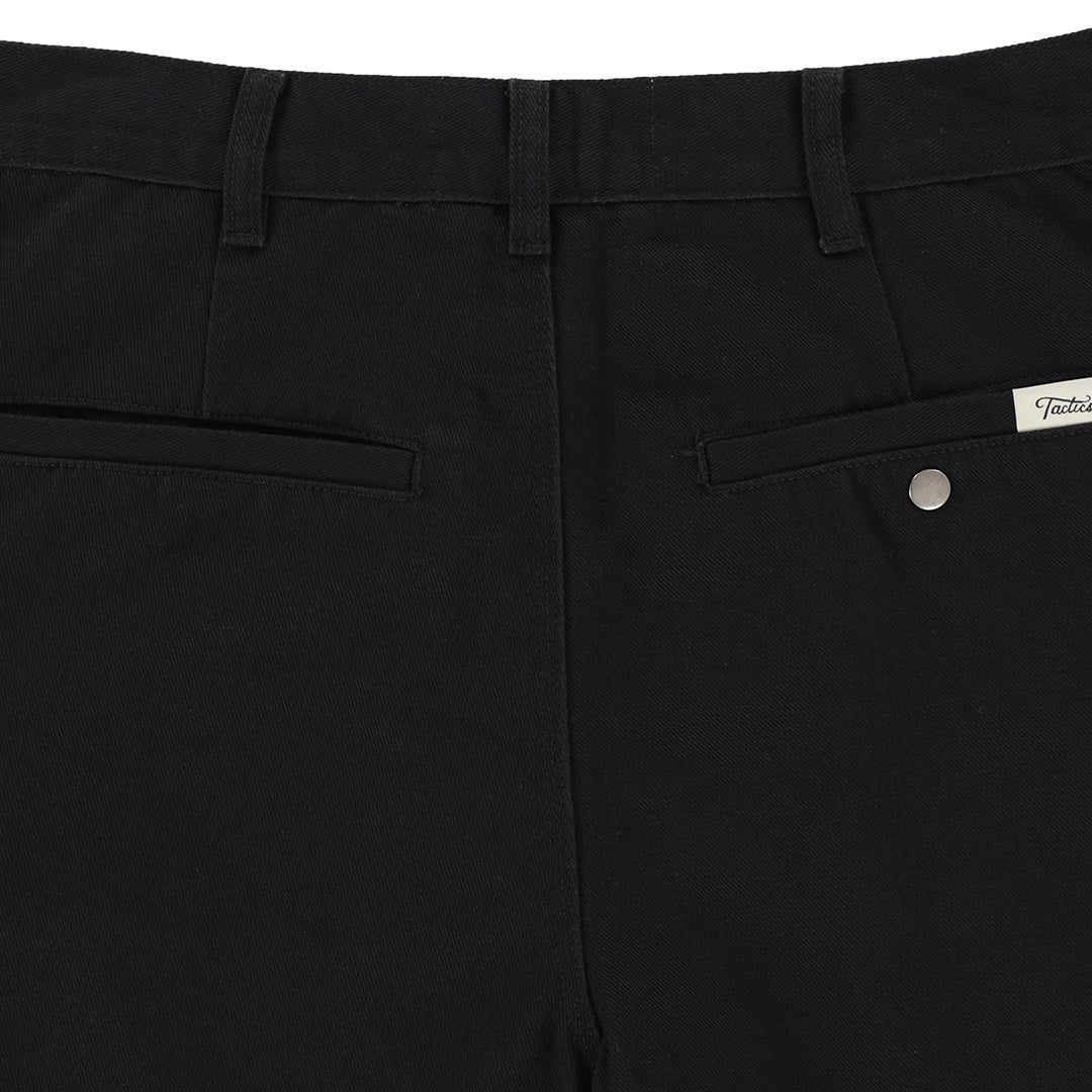 TACTICS(タクティクス)| CHINO PANT / BLACK | スノーボード・スケートボードのTACTICS JAPAN