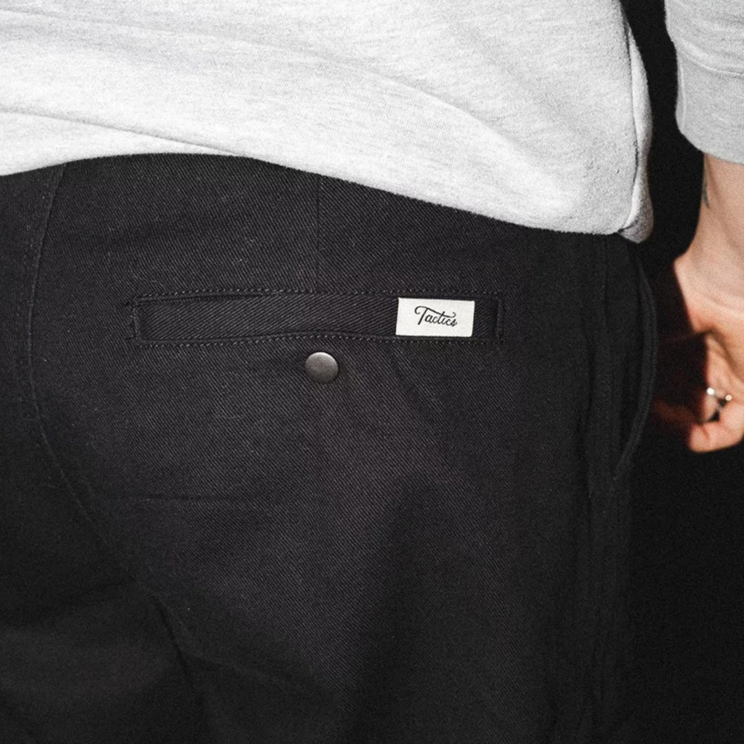 TACTICS(タクティクス)| CHINO PANT / BLACK | スノーボード・スケートボードのTACTICS JAPAN